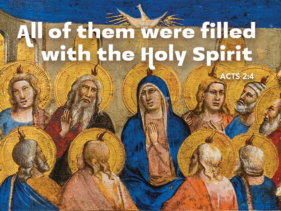 Scripture for Sunday, May 23, 2021 - Day of Pentecost