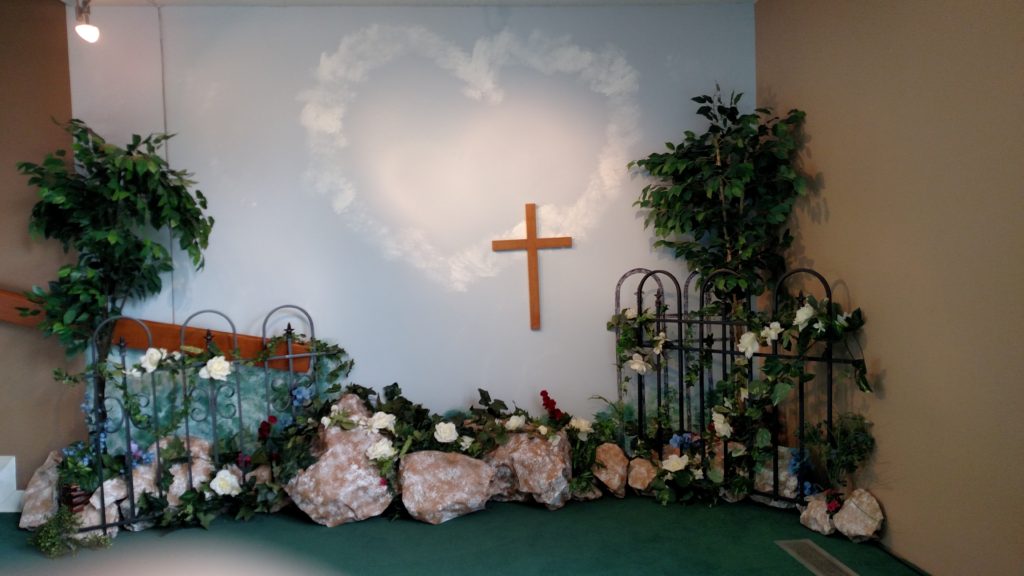 Theme and Altar Scape for the Easter season (April 16th - June 4th)