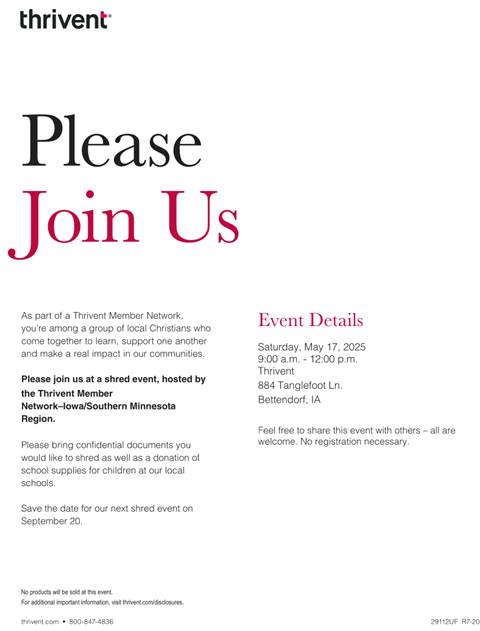 May Information