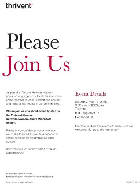 May Information